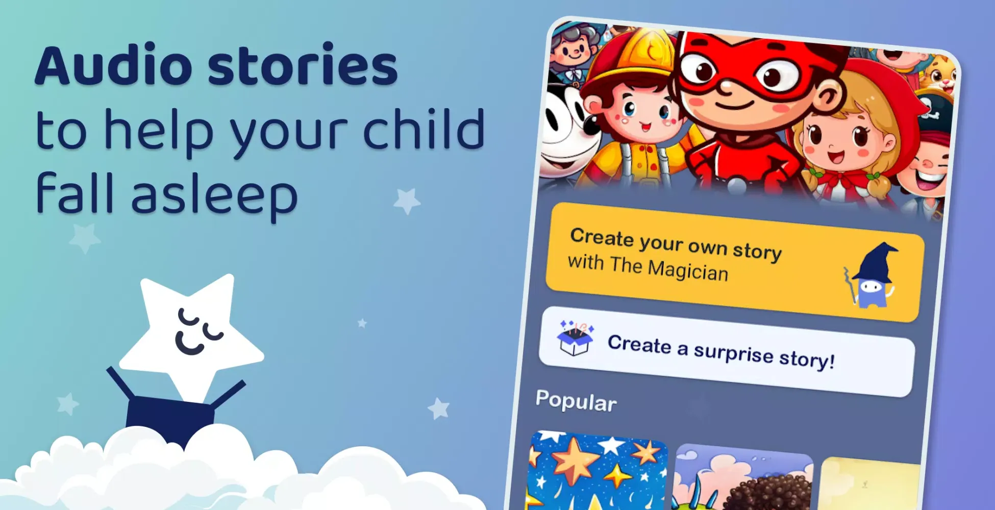 The Dream Box, Bedtime stories スクリーンショット