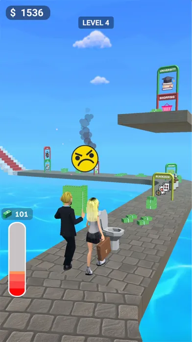 Capturas de tela do Fashion Universe Runner 3D
