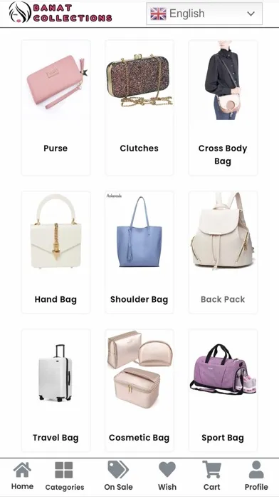 Zrzuty ekranu Banat Collections
