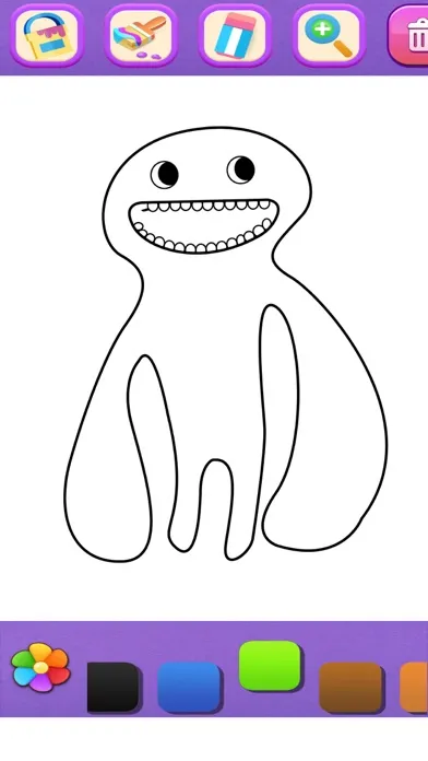 Tangkapan layar Coloring Book For Banban