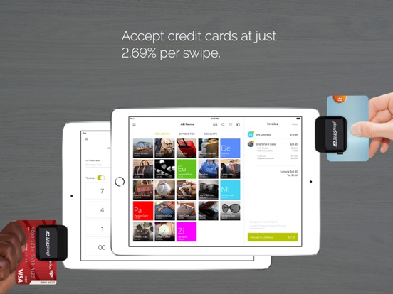Zrzuty ekranu PhoneSwipe - Merchant Services iPad 