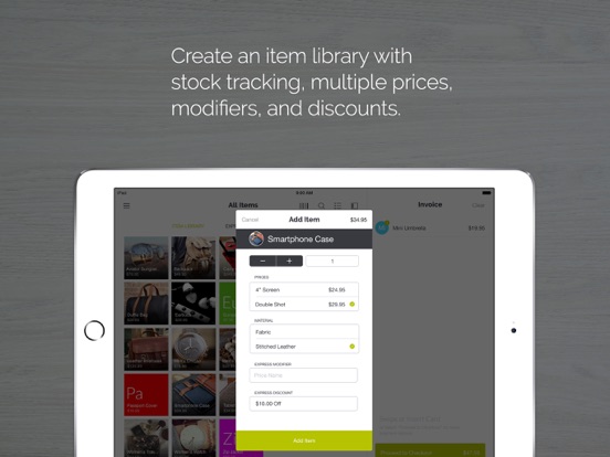 Zrzuty ekranu PhoneSwipe - Merchant Services iPad 