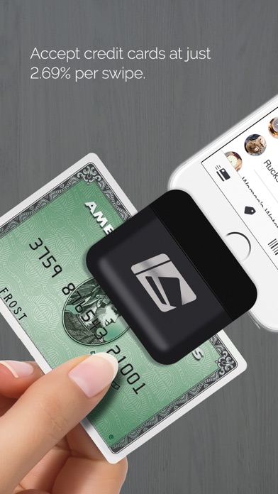 Zrzuty ekranu PhoneSwipe - Merchant Services