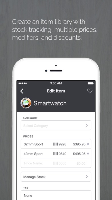 Zrzuty ekranu PhoneSwipe - Merchant Services