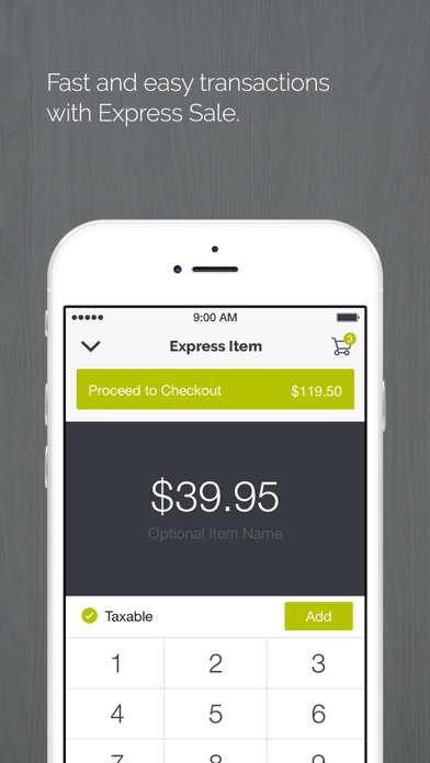 Zrzuty ekranu PhoneSwipe - Merchant Services