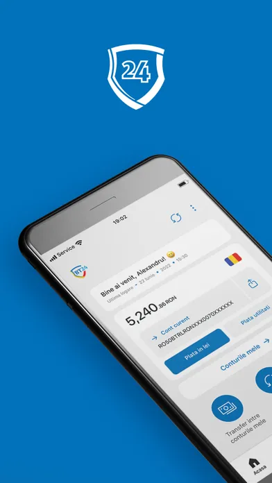 Zrzuty ekranu Banca Transilvania