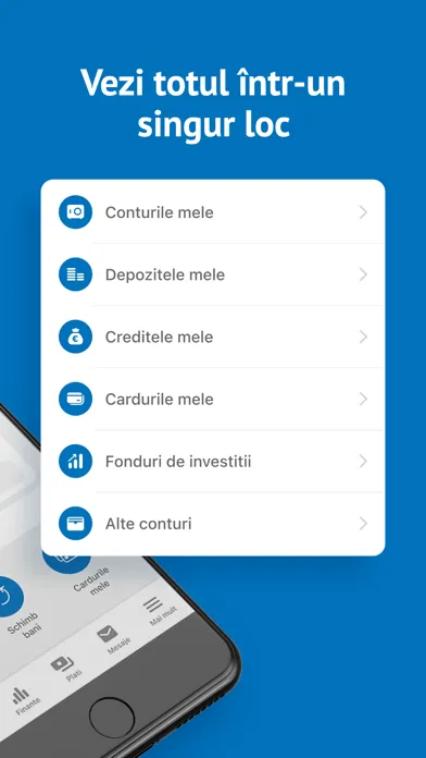 Zrzuty ekranu Banca Transilvania