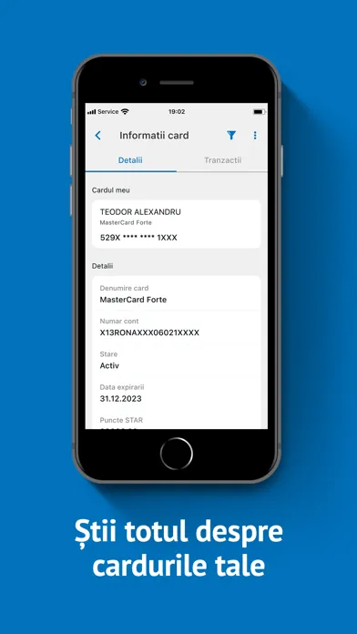 Zrzuty ekranu Banca Transilvania
