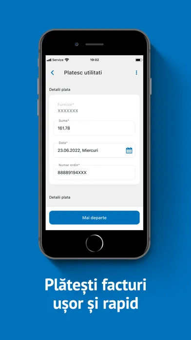 Zrzuty ekranu Banca Transilvania