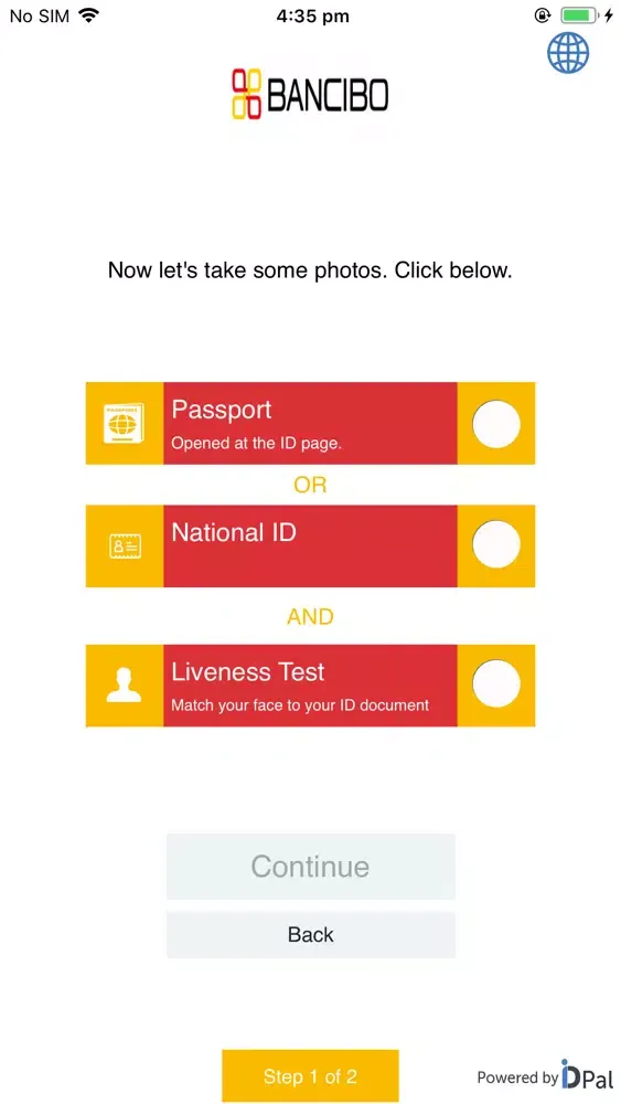 Bancibo ID Screenshots