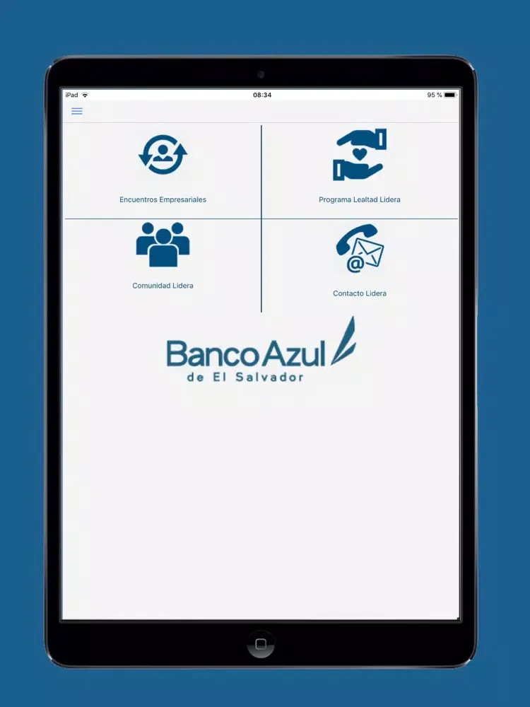 Lidera Azul iPad  Screenshots