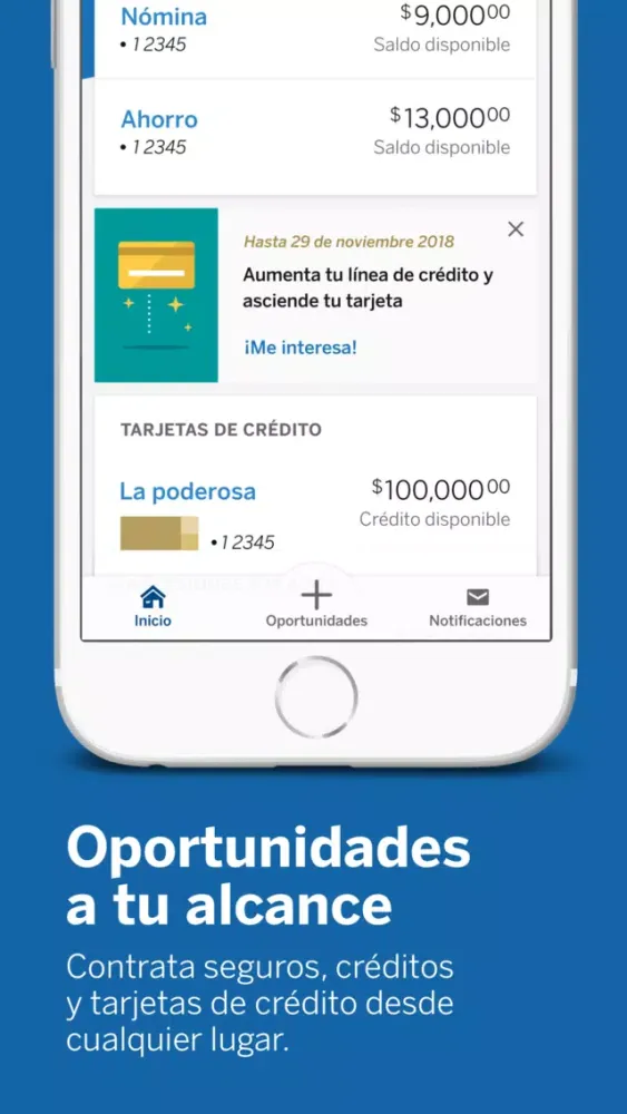 Ảnh chụp màn hình của BBVA MX