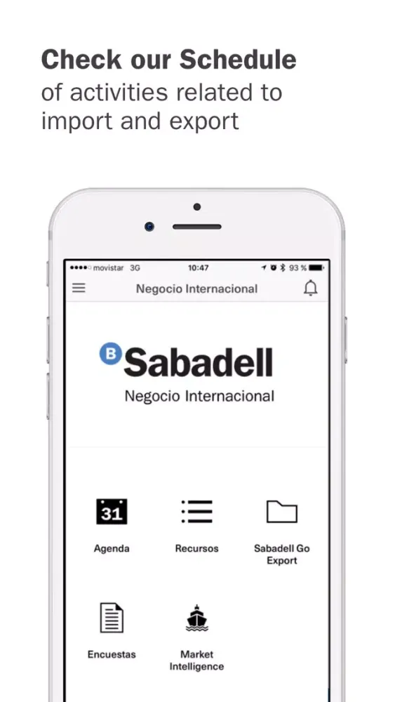 Captures d'écran de Negocio Internacional