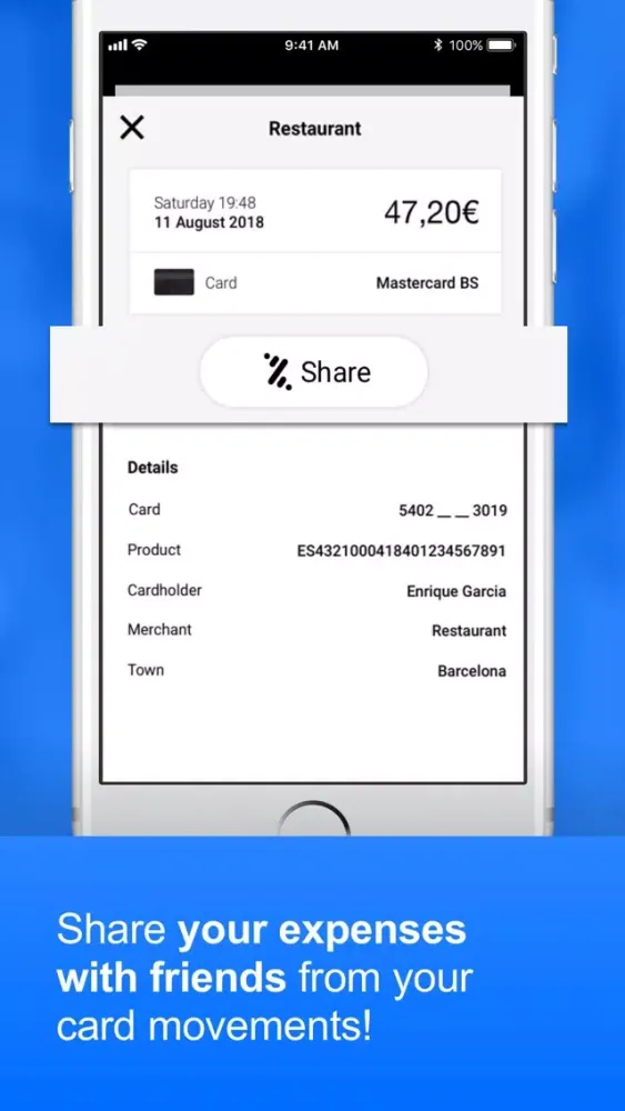 Sabadell Wallet Screenshots