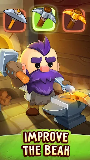 Dig out! Gold Mine Game Screenshots