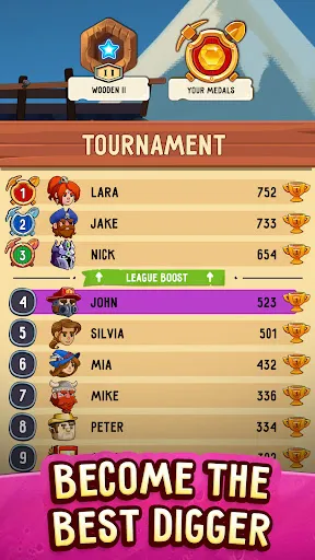 Dig out! Gold Mine Game Screenshots