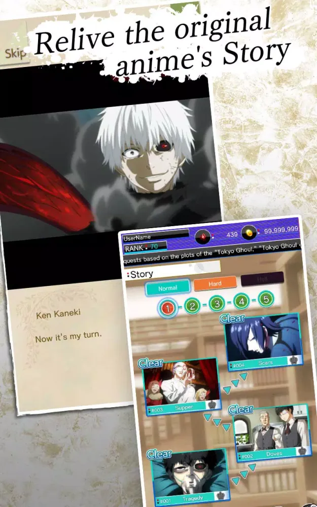 TOKYO GHOUL Screenshots