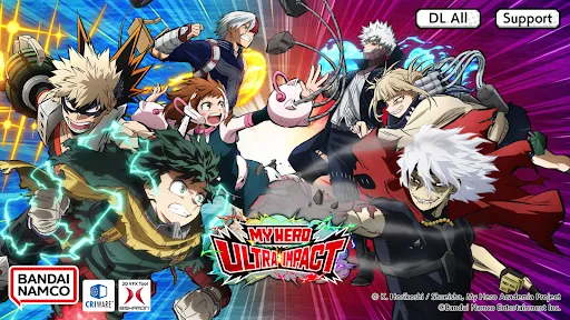 MY HERO ULTRA IMPACT Screenshots