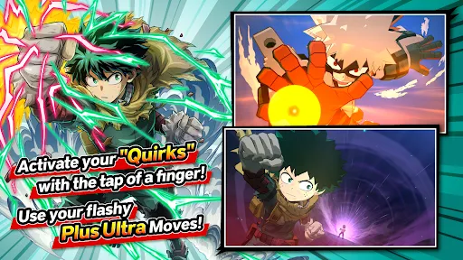 MY HERO ULTRA IMPACT Screenshots