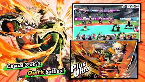 MY HERO ULTRA IMPACT Screenshots
