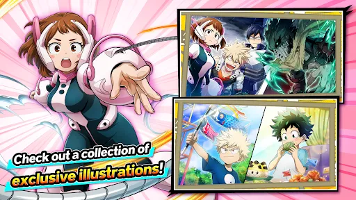 MY HERO ULTRA IMPACT Screenshots