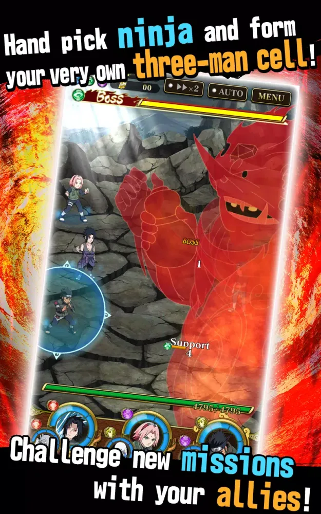 Capturas de pantalla de NARUTO BLAZING