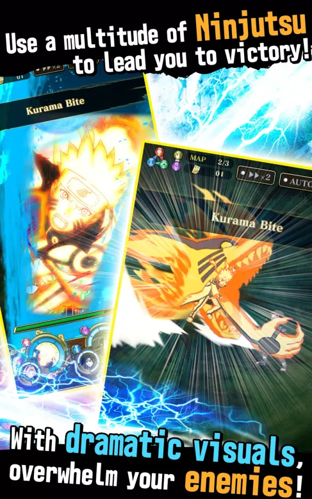Capturas de pantalla de NARUTO BLAZING