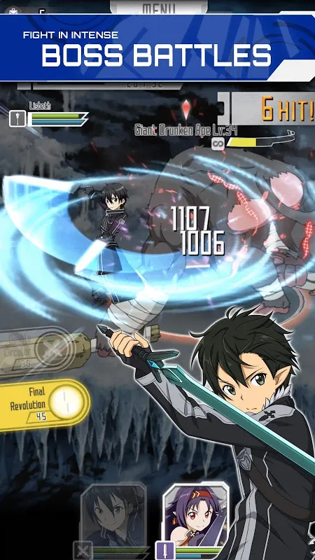 Capturas de pantalla de SAO MD