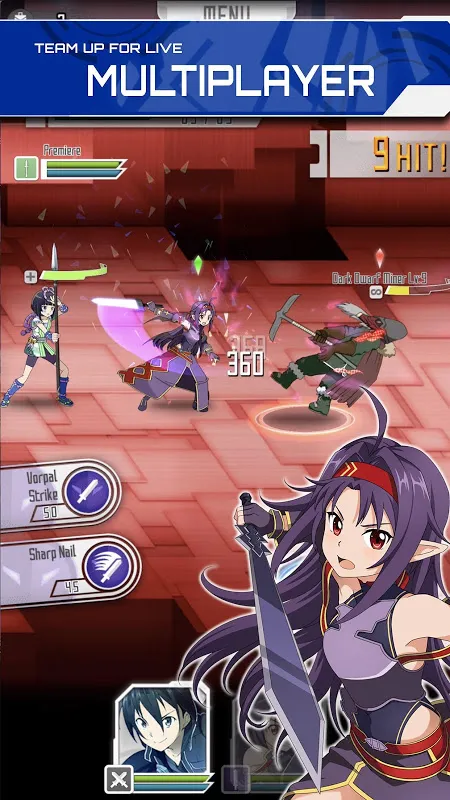 Capturas de pantalla de SAO MD