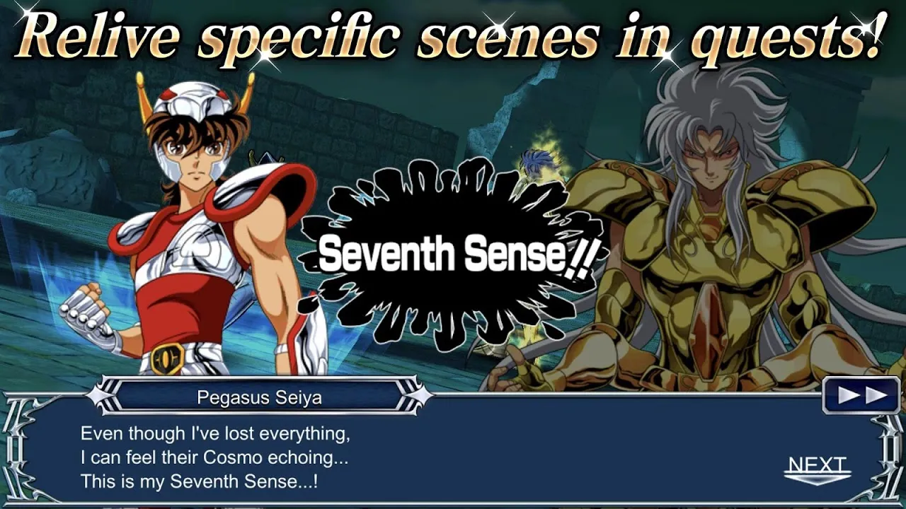 SAINT SEIYA COSMO FANTASY স্ক্রিনশট