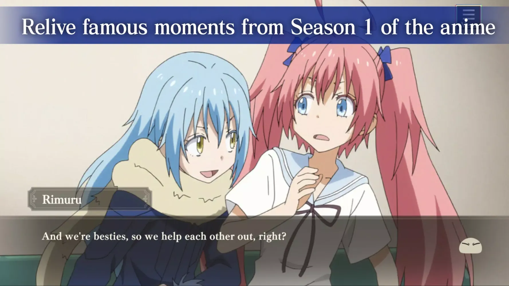 Tangkapan skrin SLIME - ISEKAI Memories