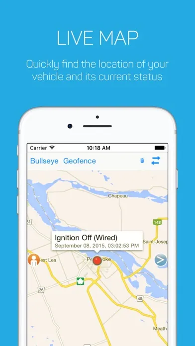 Titan GPS Screenshots