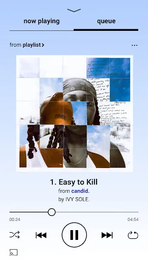 Скриншоты Bandcamp