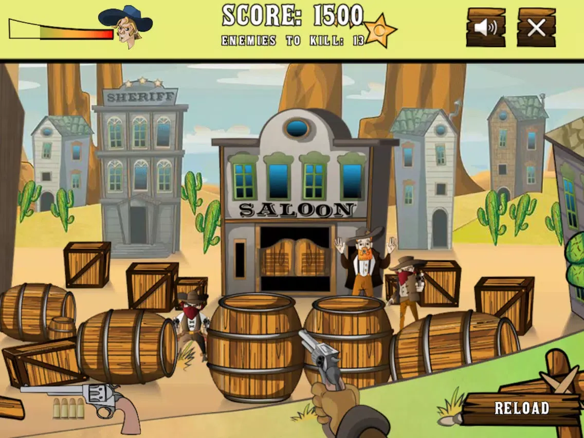 ภาพหน้าจอของ Bandit Hunter iPad 