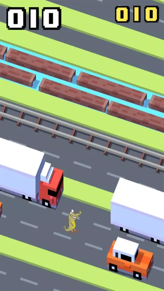 Ảnh chụp màn hình của Babi Crocodile - cross the road