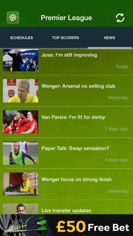 Screenshot di Liveodds - Livescore soccer