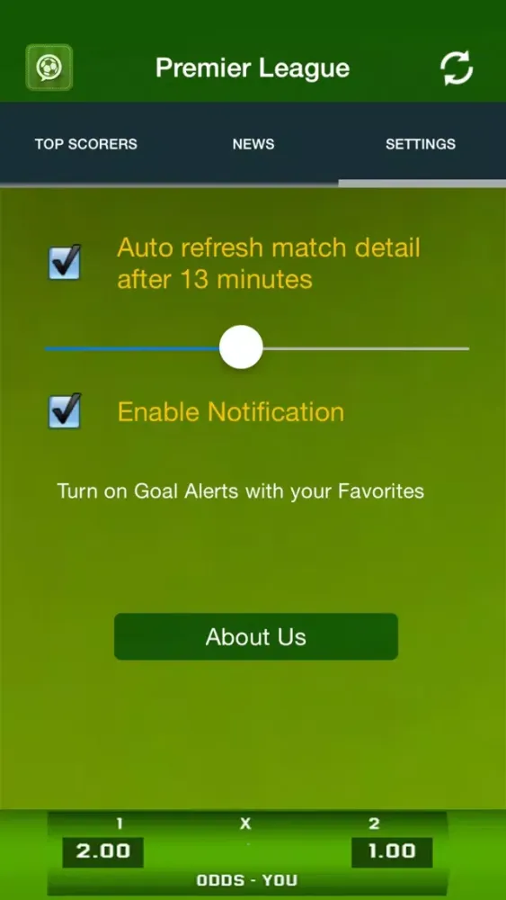 Screenshot di Liveodds - Livescore soccer