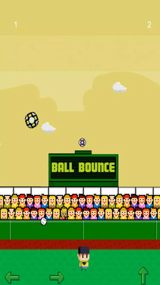 Captures d'écran de Ball bounce - Ronaldo edition