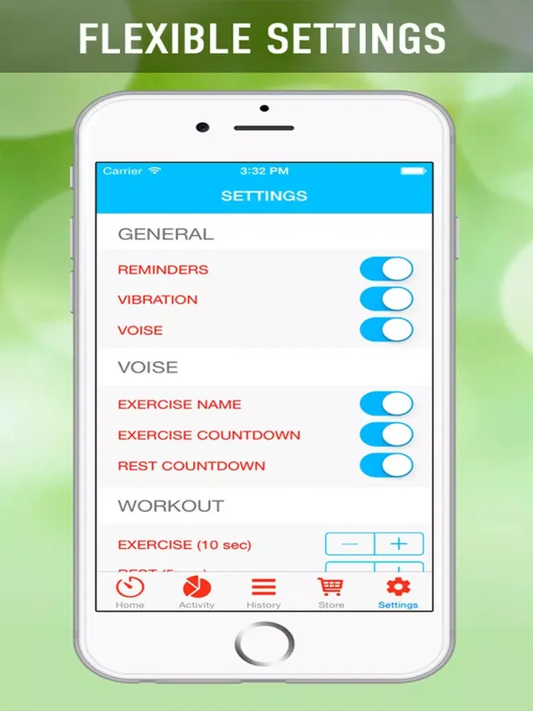 Capturas de tela do shape your body - seven minutes a day iPad 