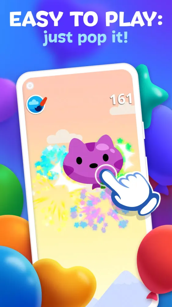 Ảnh chụp màn hình của Balloon Pop