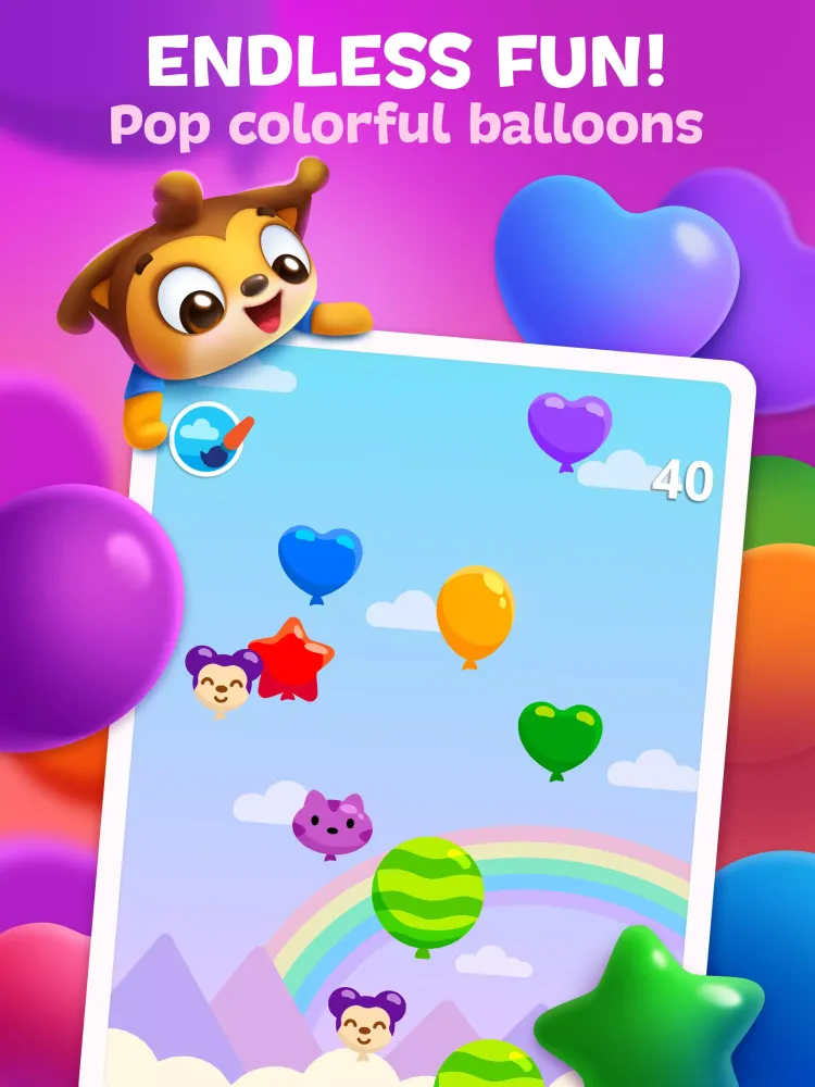 Ảnh chụp màn hình của Balloon Pop