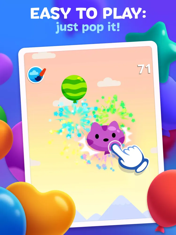 Ảnh chụp màn hình của Balloon Pop