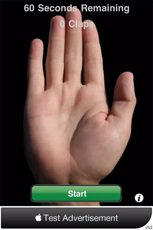 Zrzuty ekranu One Hand Clap Lite
