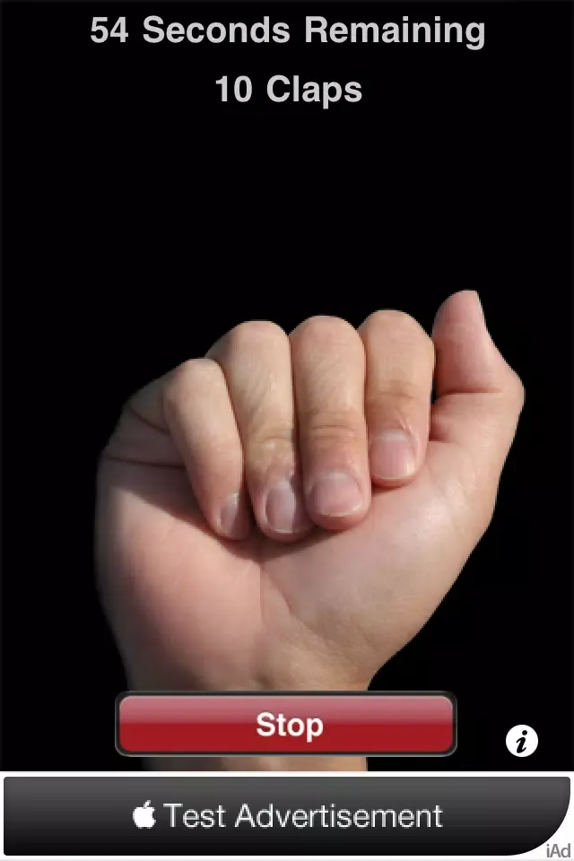 Zrzuty ekranu One Hand Clap Lite