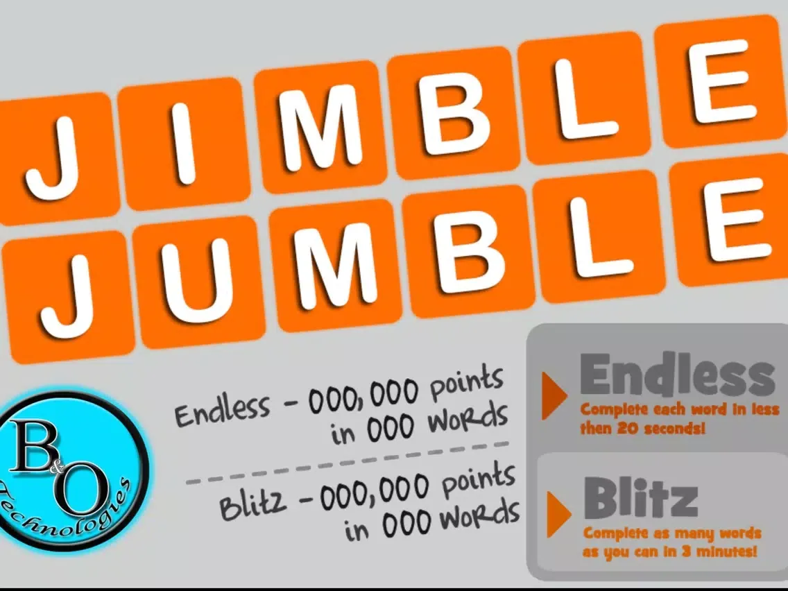 Jimble Jumble iPad  स्क्रीनशॉट