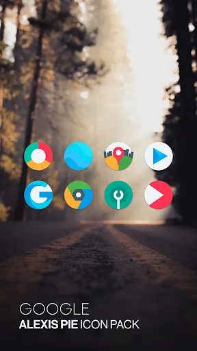 ภาพหน้าจอของ Alexis Pie: Minimal Icon Pack