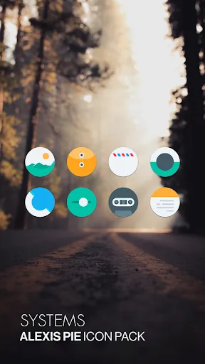 ภาพหน้าจอของ Alexis Pie: Minimal Icon Pack