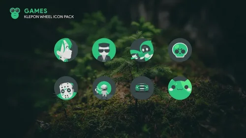 Klepon Wheel: Dark Icon Pack-screenshot-2