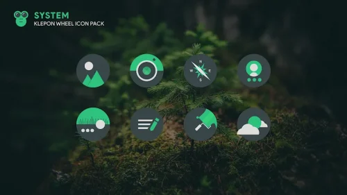 Klepon Wheel: Dark Icon Pack-screenshot-4