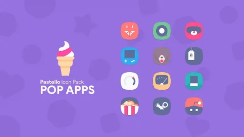 Pastello: Pastel Icon Pack-screenshot-1